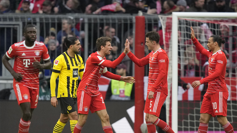 Γερμανία: Θρίαμβος για την Μπάγερν, 4-2 την Ντόρτμουντ στο ντεμπούτο του Τούχελ!